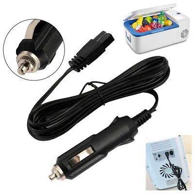 12V 2 Pin Extension Cord Car Fridge Cable Power Adapter For Mini Refrigerator • £3.47