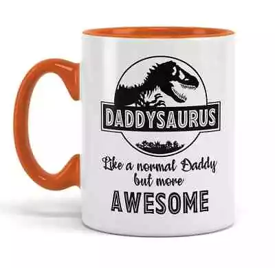 Fathers Day Gifts Coffee Mugs Daddysaurus Mug Dad Gifts Dad Birthday Gifts • $14.99