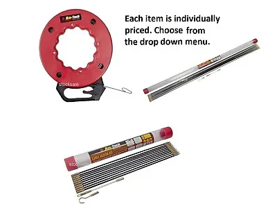 CABLE ACCESS KITS KIT ELECTRICIANS PUSH PULL RODS WIRE Fish Tape Cable Wire Rod  • £9.49