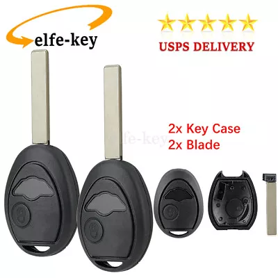 Replacement For Mini Cooper R50 R53 2002-2005 Remote Key Shell Case Fob 2 Button • $12.89