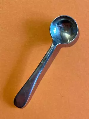 168a Vintage 1936 Old English Hallmarked Sterling Silver Condiment Spoon 5cm • £9.99