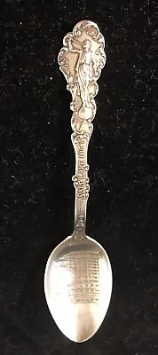 Rare Salt Lake City Sterling Silver Souvenir Spoon - 5 7/8  • $25