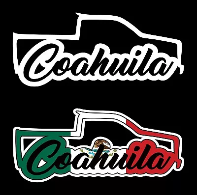 Coahuila Decal Trokita Decal Car Window COAH Vinyl Sticker Mexico Trucking • $4.99