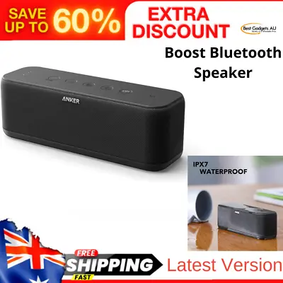 $102.67 • Buy Anker Soundcore Boost Bluetooth Speaker Well Balanced Sound Wireless Stereo