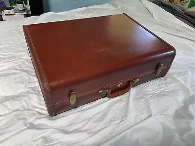 Vintage Samsonite Streamlite Hard Shell Suitcase Garment Luggage 24”x19” • $39.99