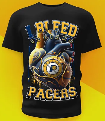 Indiana Pacers Bleed Shirt  Sizes!! Youth-6XL • $13.99