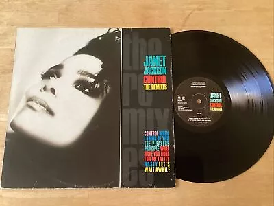 Janet Jackson - Control The Remixes Vinyl LP MIXLP1 W/inner 1987 Nasty • £6