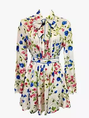 Alice McCall Tea House Floral Print Mini Dress Size 8 • $191.99