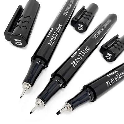 £4 • Buy Zebra Zensations Technical Drawing Pens