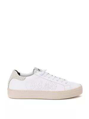 P448 Thea Piton Sneakers In White Women's Leather Authentic • $288.70