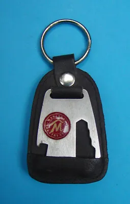Vintage Marlboro Country Store Bottle Opener Leather Key Chain And Multi Tool  • $11.99