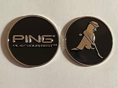 PING 'Play Your Best'  1.5  Heavyweight Double-Sided Medallion Coin Golf Marker • $14