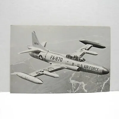 Postcard Vtg Military Fighter Jet Lockheed F-94C Starfire Plane Aircraft 4 X 6 • $1.50