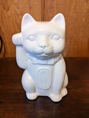 Vintage Benihana Maneki Neko Ceramic Lucky Cat Container • $27