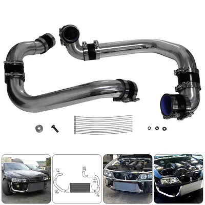 Turbo Intercooler Piping Kit For Toyota Chaser Cresta Mark II JZX90 JZX100 Black • $270.29