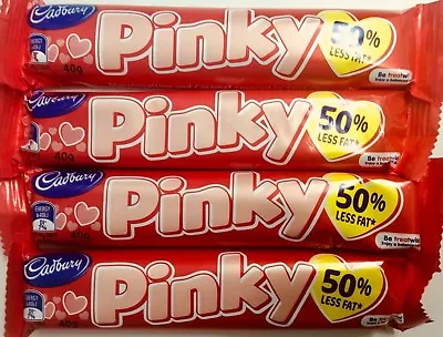 Four Bars Of Cadbury Pinky - New Zealand Import - Marshmallow Chocolate Caramel • £10.95