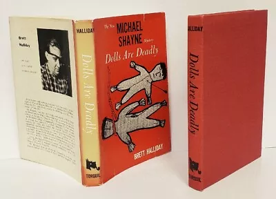 Brett Halliday DOLLS ARE DEADLY Mike Shayne 1960 Hb/dj • $49.95