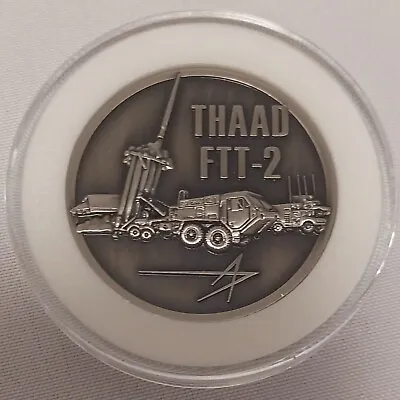 Lockheed Martin 2006 THAAD FTT-2 White Sands Missile Range Challenge Coin • $49.99