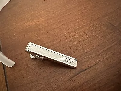 Foster Tie Clip 1.5” Made In USA Silver Tone • $7.99