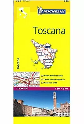 Toscana Michelin Local Map 358 (Michelin Region... By Michelin Sheet Map Folded • $10.74