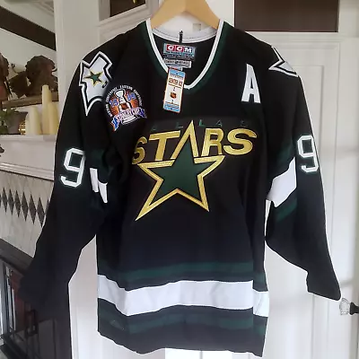 Authentic New With Tags Dallas  Stars 98/99 Mike Modano CCM  Pro Jersey Sz 52 • $575