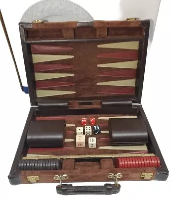 Vintage Gino Ferrari Backgammon Set  • $31.95