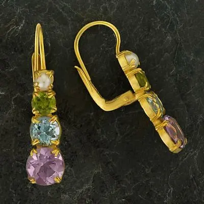 Christina Rossetti Harlequin Earring: Museum Of Jewelry • $119.95