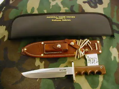 RANDALL KNIFE KNIVES VIETNAM VETERAN #112 Of 500 MADE*  #A4242 • $3802