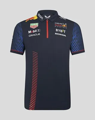 F1 Oracle Red Bull Racing Formula 1 Team Polo Shirt - Official Merchandise • £37