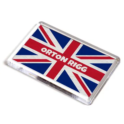 FRIDGE MAGNET - Orton Rigg - Union Jack Flag • £3.99