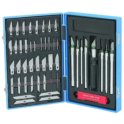 $18.95 • Buy 56 Pc. Precision Knife Set For DetaIed Cuts! Compare To Xacto Or Name Brands