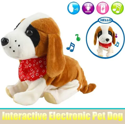 £19.99 • Buy  Kids Interactive Electronic Pet Dog Toy W/Barking Walking Command Sound Control
