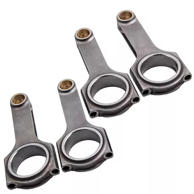 Steel Connecting Rod Rods For Honda Civic CRX D16 ZC SOHC VTEC D Series 137mm • $255.76