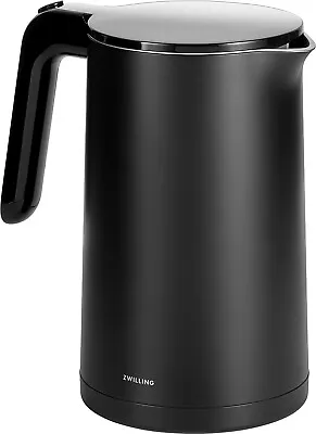 ZWILLING Enfinigy Kettle 1.5 L Black Powerful: 1550 - 1850 W RRP £89.95 • £79.95