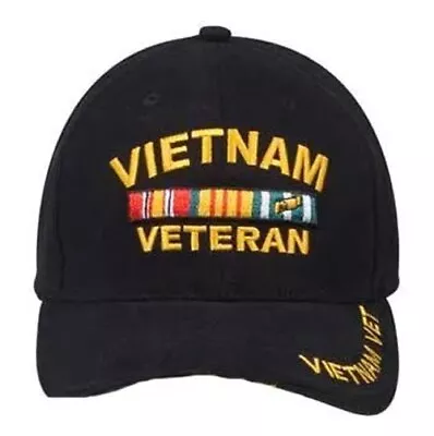 Vietnam Veteran Low Profile Hat Cap - Vietnam Vet Gift - Gift For Military • $9.98