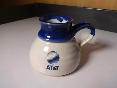 AT&T Travel Mug No Spill Non Slip Flat Wide Bottom Coffee Mug READ DESCRIPTION • $7.49