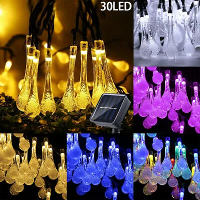 LED Solar String Lights Outdoor Garden Yard Decor Lamp Waterproof Fairy Light • $13.29