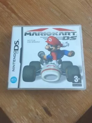 Mario Kart DS Nintendo DS Video Game Manual PAL • £8