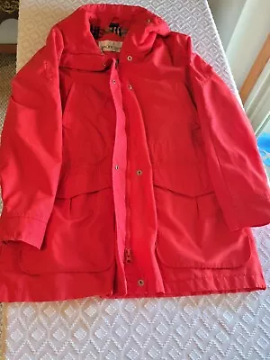 Pacific Trail Jacket Womens Large Red Warm Lined Full Zip Outdoor Ladies • $29.95