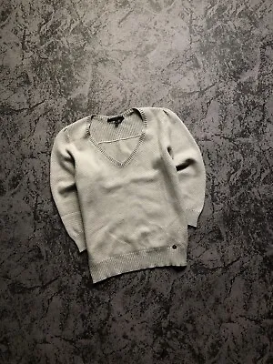 Vintage Sweater Cardigan Gucci V-Neck Wool Logo S • $130