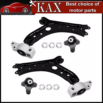 4pcs Front Lower Control Arms Ball Joint Kit For 2005-2012 Volkswagen Jetta • $68.52