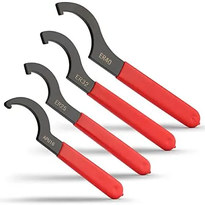 Spanner Wrench Set 4pcs Coilover Wrench C-Shape Shock Spanner Wrench Hook For • $22.35