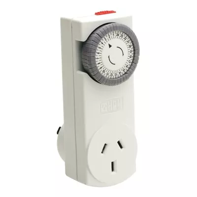 HPM Slimline 24hr Analogue Timer - 30min Increments • $53.68