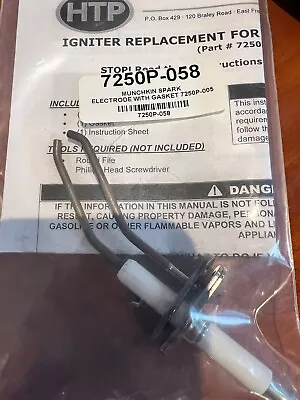 Munchkin Boiler Parts Spark Electrode With Gasket 7250P-058 Brand New • $30