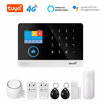 4G WiFi GSM Wireless Alarm System Smart Home Security Sensor Detector For Alexa • $8.90