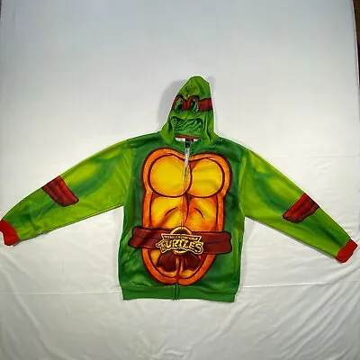 NickelodeonMensCostumeGreenXLPolyesterRaphaelTeenage Mutant Ninja Turtle • $15.88