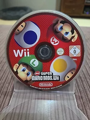New Super Mario Bros. Nintendo Wii - DISC ONLY - Fast & Free Postage VGC • $19.90