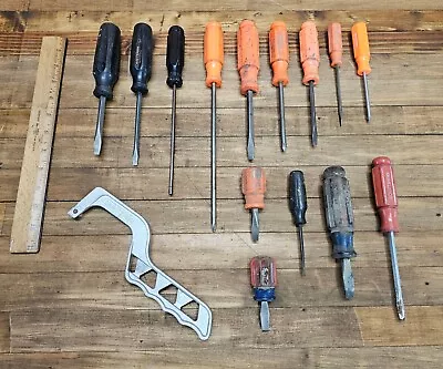 VINTAGE Craftsman Tools  Professional SCREWDRIVERS Mechanics Lot ☆USA • $10