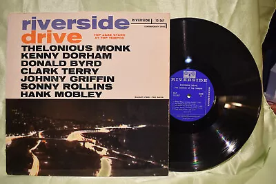 HANK MOBLEY W/SONNY ROLLINS+JOHNNY GRIFFIN RIVERSIDE DRIVE LP • $4.95