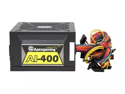 $54 • Buy APEX Apexgaming AI-400 400W ATX12V / EPS12V 80 PLUS Certified Non-Modular Active